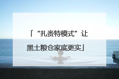 “扎赉特模式”让黑土粮仓家底更实