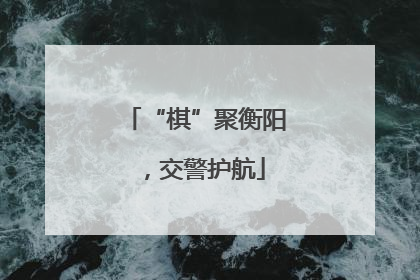 “棋”聚衡阳，交警护航