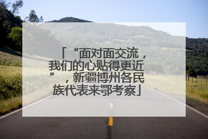 “面对面交流，我们的心贴得更近”，新疆博州各民族代表来鄂考察