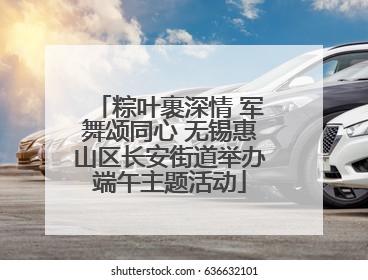 粽叶裹深情 军舞颂同心 无锡惠山区长安街道举办端午主题活动