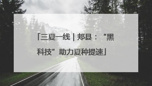 三夏一线｜郏县：“黑科技”助力夏种提速