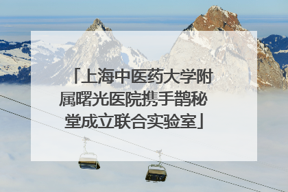 上海中医药大学附属曙光医院携手鹊秘堂成立联合实验室