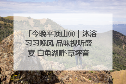 今晚平顶山⑧｜沐浴习习晚风 品味视听盛宴 白龟湖畔·草坪音乐会激情上演