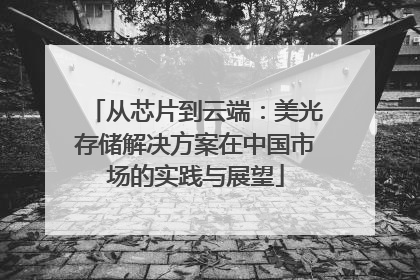 从芯片到云端：美光存储解决方案在中国市场的实践与展望