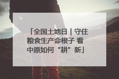 全国土地日｜守住粮食生产命根子 看中原如何“耕”新
