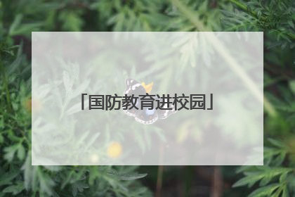 国防教育进校园