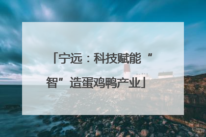 宁远：科技赋能“智”造蛋鸡鸭产业