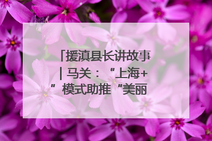 援滇县长讲故事｜马关：“上海+”模式助推“美丽产业”幸福绽放