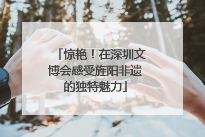 惊艳！在深圳文博会感受旌阳非遗的独特魅力