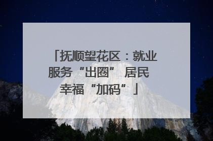 抚顺望花区：就业服务“出圈” 居民幸福“加码”