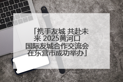 携手友城 共赴未来 2025黄河口国际友城合作交流会在东营市成功举办