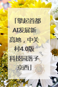 擎起首都AI发展新高地，中关村4.0版科技园落子京西