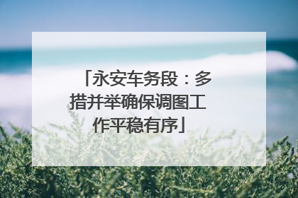 永安车务段：多措并举确保调图工作平稳有序