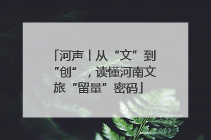 河声丨从“文”到“创”，读懂河南文旅“留量”密码