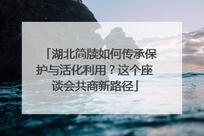 湖北简牍如何传承保护与活化利用？这个座谈会共商新路径