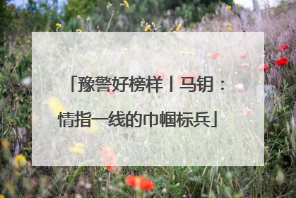 豫警好榜样丨马钥：情指一线的巾帼标兵