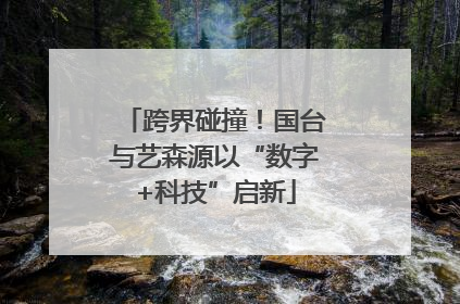 跨界碰撞！国台与艺森源以“数字+科技”启新