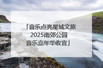 音乐点亮星城文旅 2025南郊公园音乐嘉年华收官