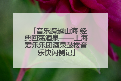 音乐跨越山海 经典回荡酒泉——上海爱乐乐团酒泉鼓楼音乐快闪侧记