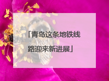 青岛这条地铁线路迎来新进展