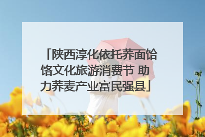 陕西淳化依托荞面饸饹文化旅游消费节 助力荞麦产业富民强县