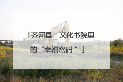 齐河县：文化书院里的“幸福密码 ”