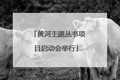 黄河主题丛书项目启动会举行