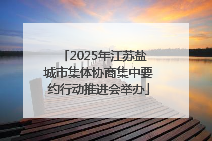 2025年江苏盐城市集体协商集中要约行动推进会举办