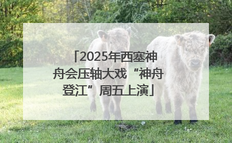 2025年西塞神舟会压轴大戏“神舟登江”周五上演