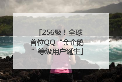 256级！全球首位QQ“金企鹅”等级用户诞生