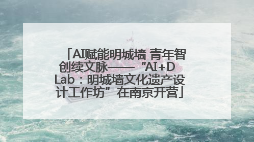 AI赋能明城墙 青年智创续文脉——“AI+D Lab：明城墙文化遗产设计工作坊”在南京开营